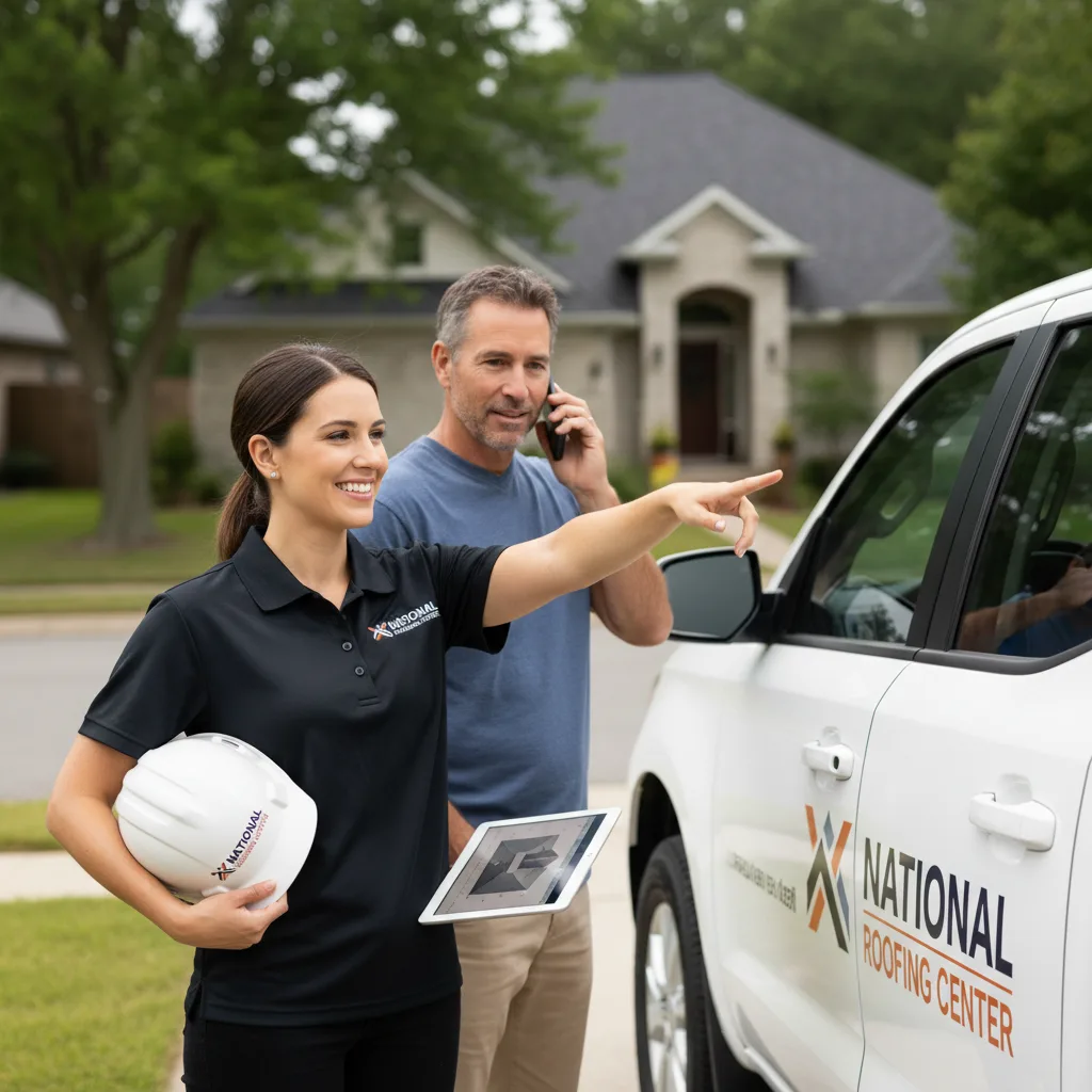 National Roofing Center customer support in Strong