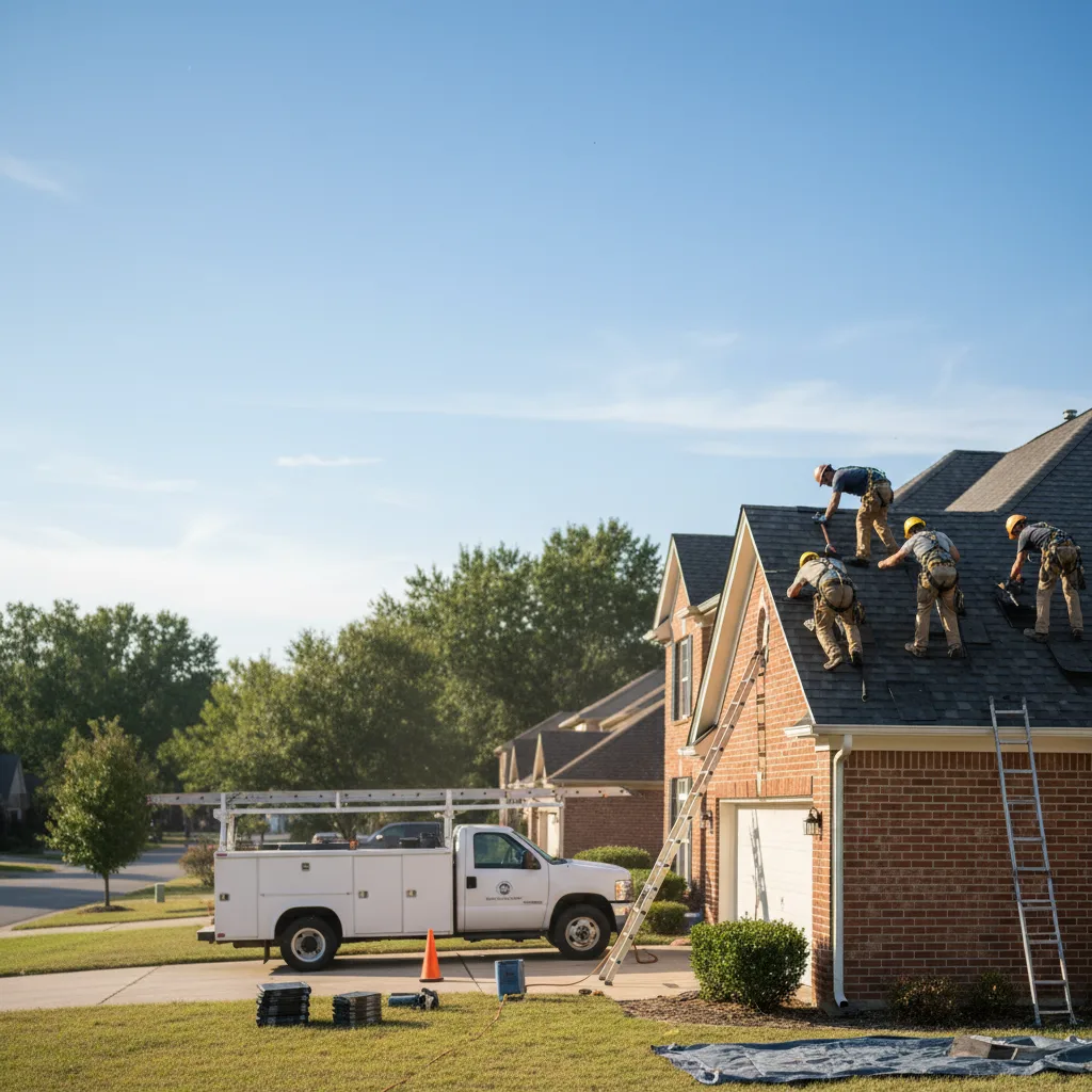Roof Repair in Strong